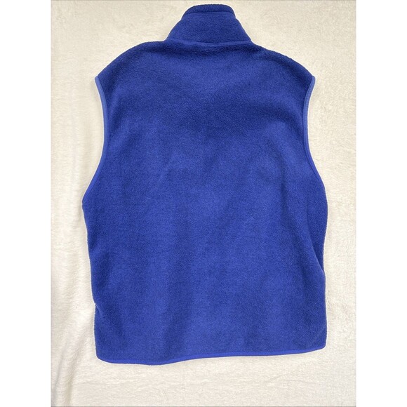 Patagonia Synchilla Fleece Vest XL Men’s Blue with Blue Trim Vintage. USA - Picture 7 of 7